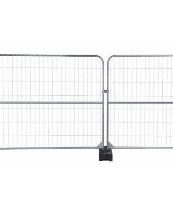 INSTANT 2 m mobile fence with extra tube 1